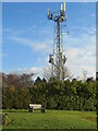 Communications mast, Kingseat Hill