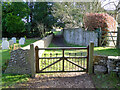 Churchyard gate and stile, Somerford Keynes