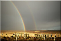 NC9644 : Double rainbow over the Flow Country by Julian Paren