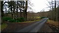 New Strowan Bridge and the entrance to Strowan House