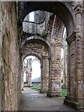SE2768 : Fountains abbey ruins by Phil Brandon Hunter