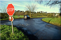 H5767 : Roads meet, Cloghfin by Kenneth  Allen