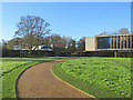 TL4557 : Cambridge University Botanic Garden: winter sunlight by John Sutton