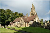 SK1285 : The Church of the Holy and Undivided Trinity, Edale by Jeff Buck