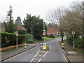 TQ4270 : Width restriction on Yester Road, near Bromley by Malc McDonald