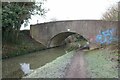 SK2504 : Coventry Canal at Alvecote Bridge, bridge #59 by Ian S