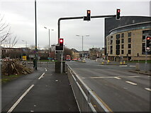 SE1732 : Leeds Road at the Shipley Airedale Road Junction, Bradford by Stephen Armstrong