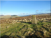 NS9126 : Trig pillar on Forside Hill by Alan O'Dowd