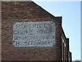 Old wall advertisement on Holdenhurst Road