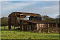 SJ7846 : Old Tin Barn, Newcastle Way Near Madeley by Brian Deegan