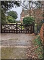 Old Vicarage entrance gates, Penrhos, Monmouthshire