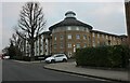 Lordship Road at the junction of Schonfield Square