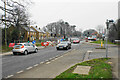 Road works on Bloxham Road