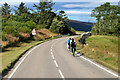 NC9207 : A Trio of Cyclists on the NC500  at Kintradwell by David Dixon