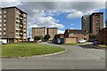 Houses and flats off Newland Road, Lillington