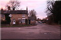 Renhold Road at the junction of High Street, Wilden