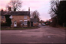 TL0955 : Renhold Road at the junction of High Street, Wilden by David Howard