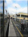 Blackwater station looking towards Reading