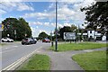 SP3368 : Kenilworth Road approaches Cubbington crossroads by Robin Stott
