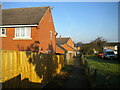 Public footpath to Holcot Road, Brixworth