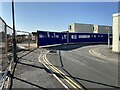 SP2965 : New Lidl store, site hoarding, Pickard Street, Warwick by Robin Stott