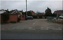 TL1352 : School Lane, Great Barford by David Howard