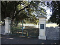 Gates to the east park