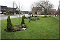 SK2415 : War memorial garden on Mill Street, Coton in the Elms by Ian S