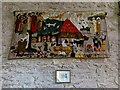 SO3344 : Tapestry inside St. Andrew's church (Chancel | Bredwardine) by Fabian Musto