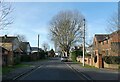 Looking from Ray Mead Road into Derek Road