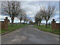 New House Farm entrance