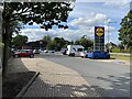 SP3065 : Lidl car park, Myton Road, Warwick by Robin Stott