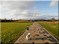 Footpath at UHI towards the "Golden Bridge"