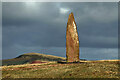 NT5934 : Bemersyde Hill standing stone by Walter Baxter