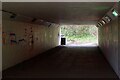 Interior view of tunnel under Roman Way (A38 road), Droitwich Spa, Worcs