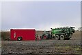 Refilling a Joskin slurry tanker 