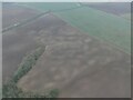 Soilmarks on a field at Scrafield: aerial 2022