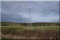 TF0718 : Power lines near Lound by Bob Harvey
