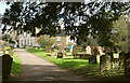 Churchyard path, Charlbury