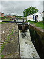 Filling Yard Lock No 28 in Stone, Staffordshire