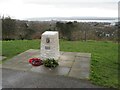 Memorial stone, Constitution Hill viewpoint, Parkstone