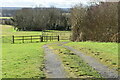 Track into fields at Kemsing