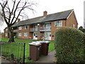 Maisonettes at the junction of Farnborough Road and Green Lane, Clifton