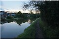 Trent & Mersey canal towards bridge #182A