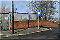 Former railway bridge in Appold Street