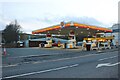 Shell petrol station on London Road, Wycombe Marsh