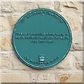 SO7745 : Green plaque to Dr Grindrod by Philip Halling