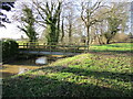 Footbridge over the River Greet