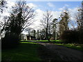 Driveway and Lodge at Winkburn Hall