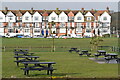 Inland view across The Green, Littlehampton